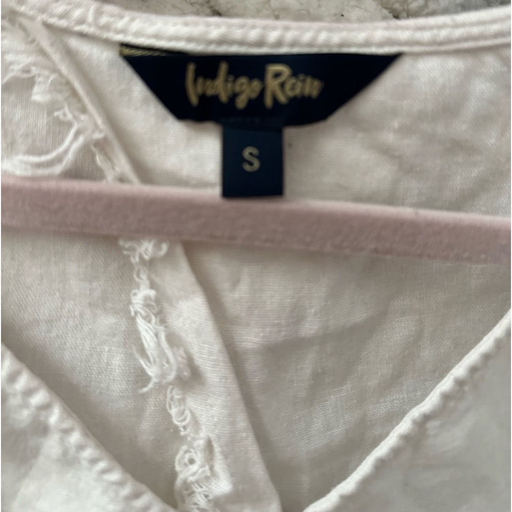White open back tank top - Picture 3 of 3